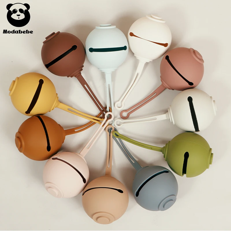 Modabebe Baby Silicone Pacifier Holder Food Grade Nipple Storage Box Infant Portable Soother Container Box