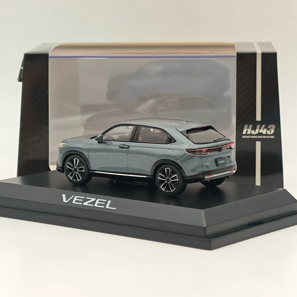 Hobby Japan 1/43 VEZEL Meteoroid Grey Metallic HJ 431002 GM Diecast Models Car Limited Collection Auto Toys Geschenk