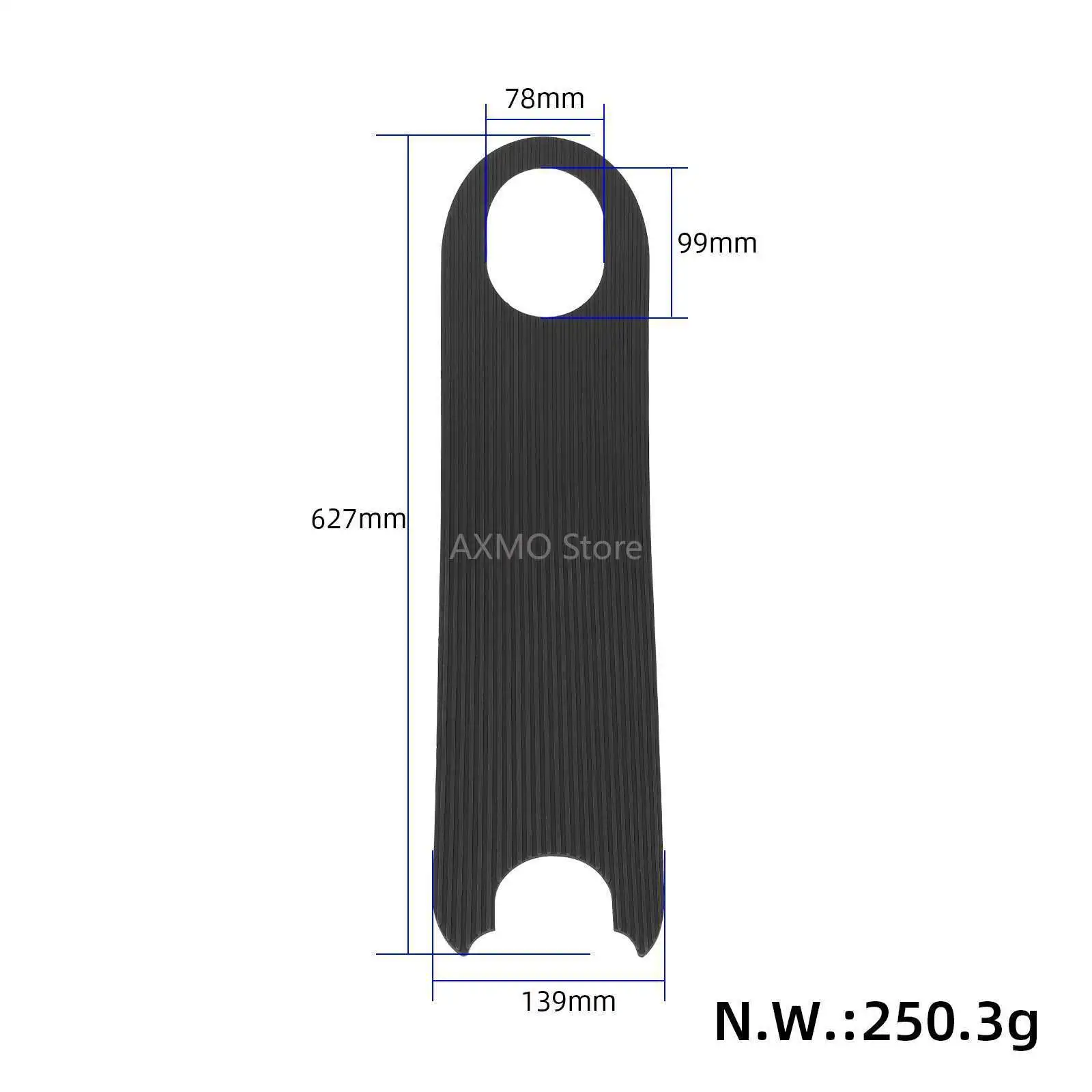 

Electric Scooter Silicone Foot Pad for Xiaomi 4 Pro Scooter Foot Mat with Double-sided Tape Adhesive Pedal Cover Pad Accessories