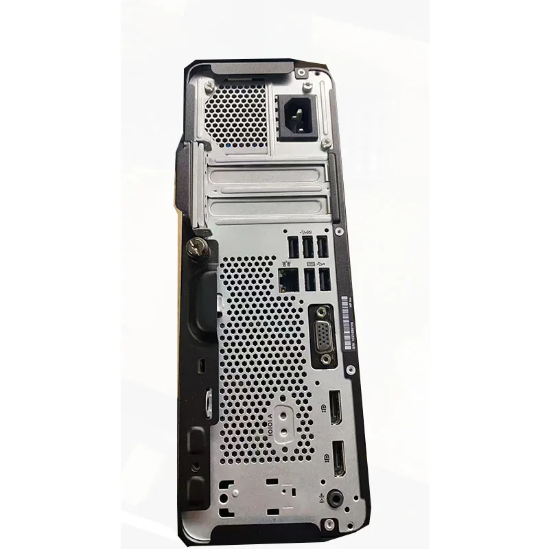 Pannello di copertura anteriore sostitutivo usato + manicotto di copertura superiore del sistema Chasis per HP Prodesk 600 G6 Colore nero