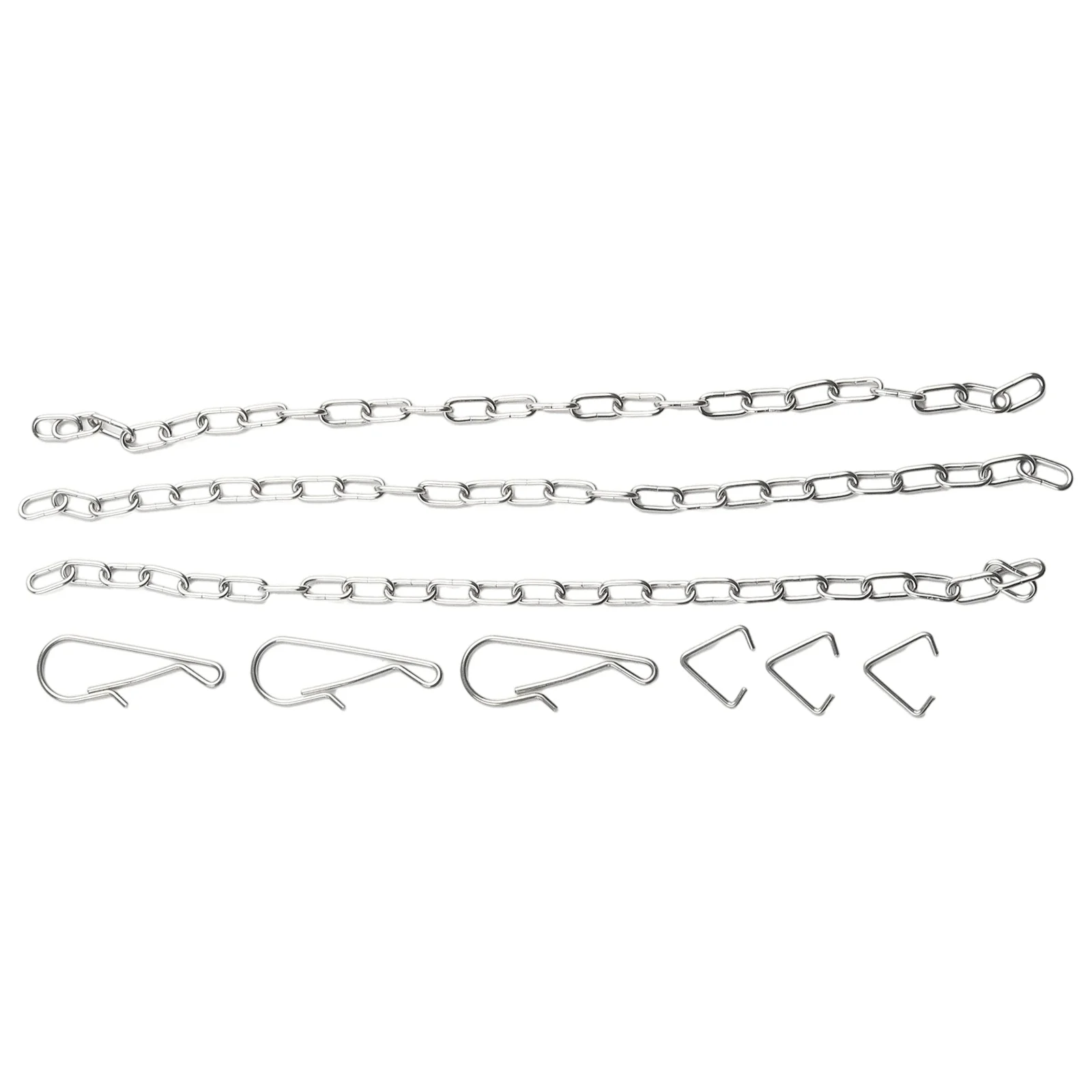 Accessories Chain 25*1.5cm 3 Pcs 3 X Handle Chain Lift Chain Replacement Stainless Steel Toilet Toilet Flapper