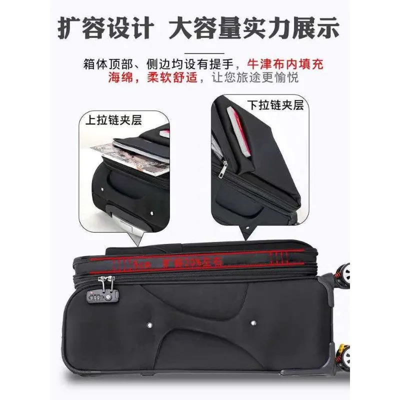 Professional Travel Make-up Trolley Case Relavel Makeup Backpack Rolling Cosmetic Case Makeup Brush Bracket Bag view 6