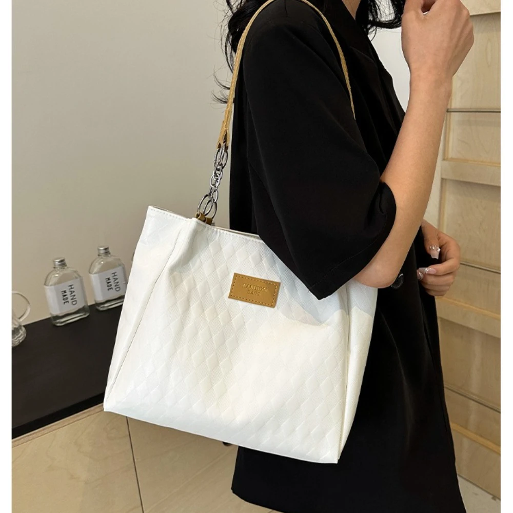 

Large capacity new women's bag senior texture shoulder bag personality ins wind tide popular commuter Tote bags