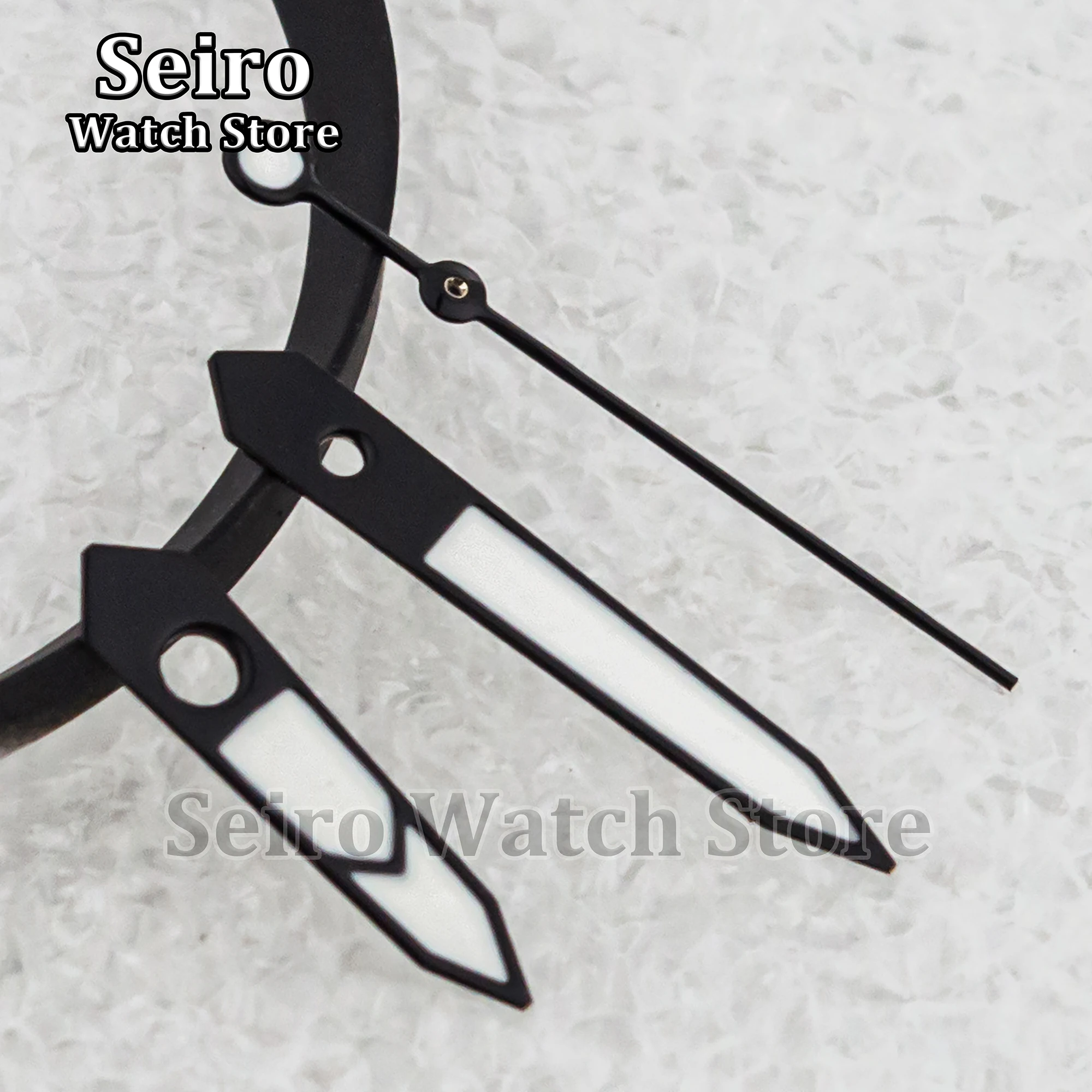 NH35 Watch Hands Green Luminous Red Black Needles Watch Pointers Watch Parts for NH36 Movement Accessories Modification