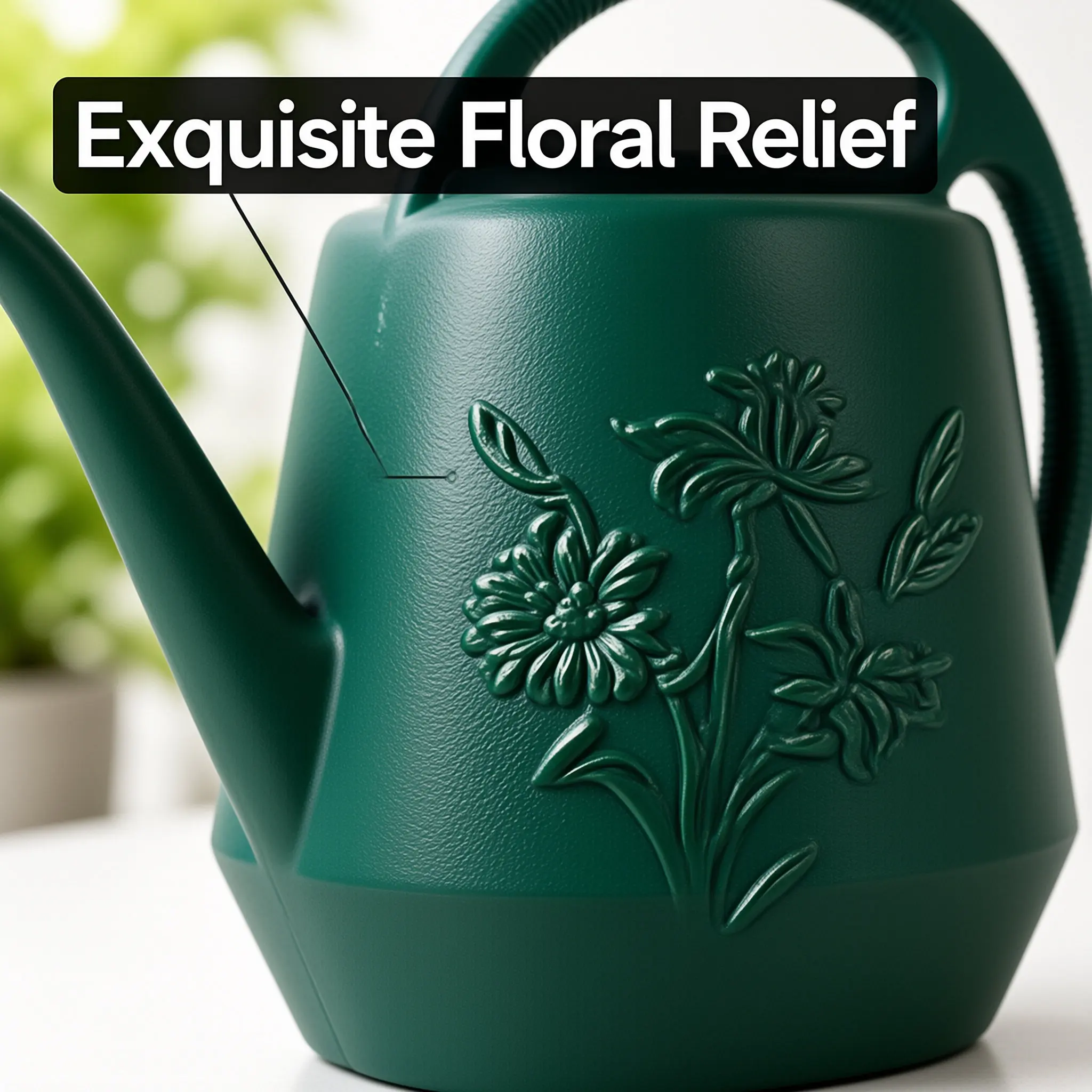 Large Capacity 4L Watering Can Plastic for For outdoor Plants with Precision Long Spout Wide Opening and Sturdy Construction