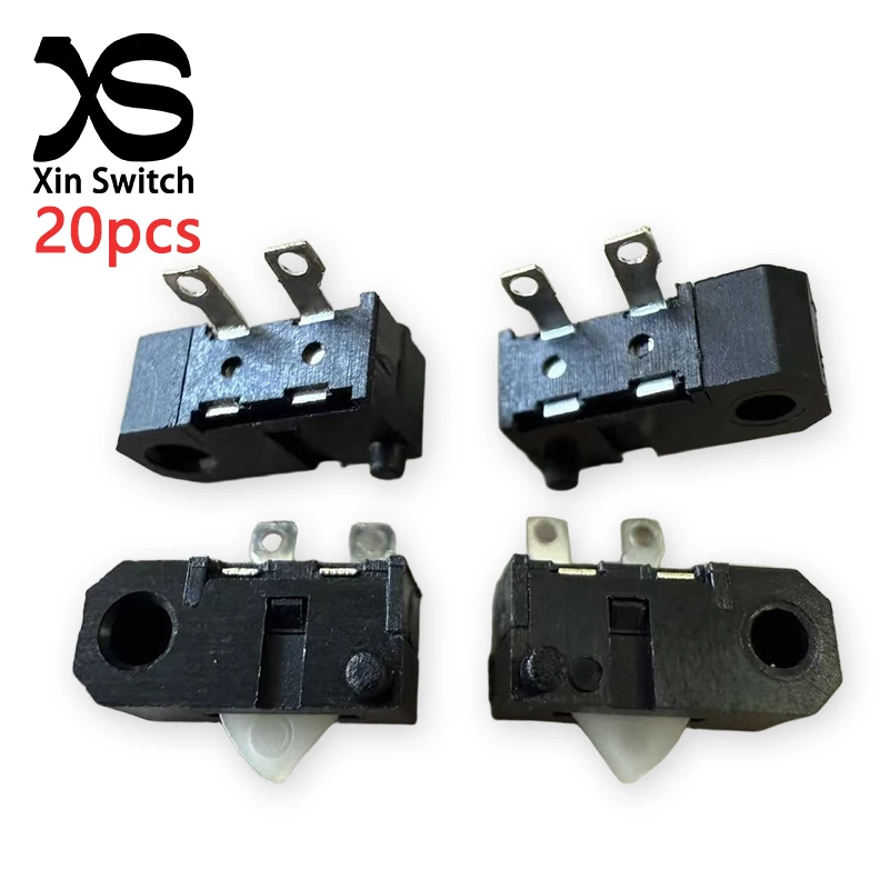 20PCS KFC-V-116 Micro Motion Detection Switch 2214-Positive Direction/2213-Opposite Direction Self Reset 10*3.8*6.6 Limit Switch