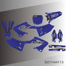 For YAMAHA YZ 125 YZ125 YZ 250 YZ250 2022 2023 Graphics Decals Stickers Motorcycle Background