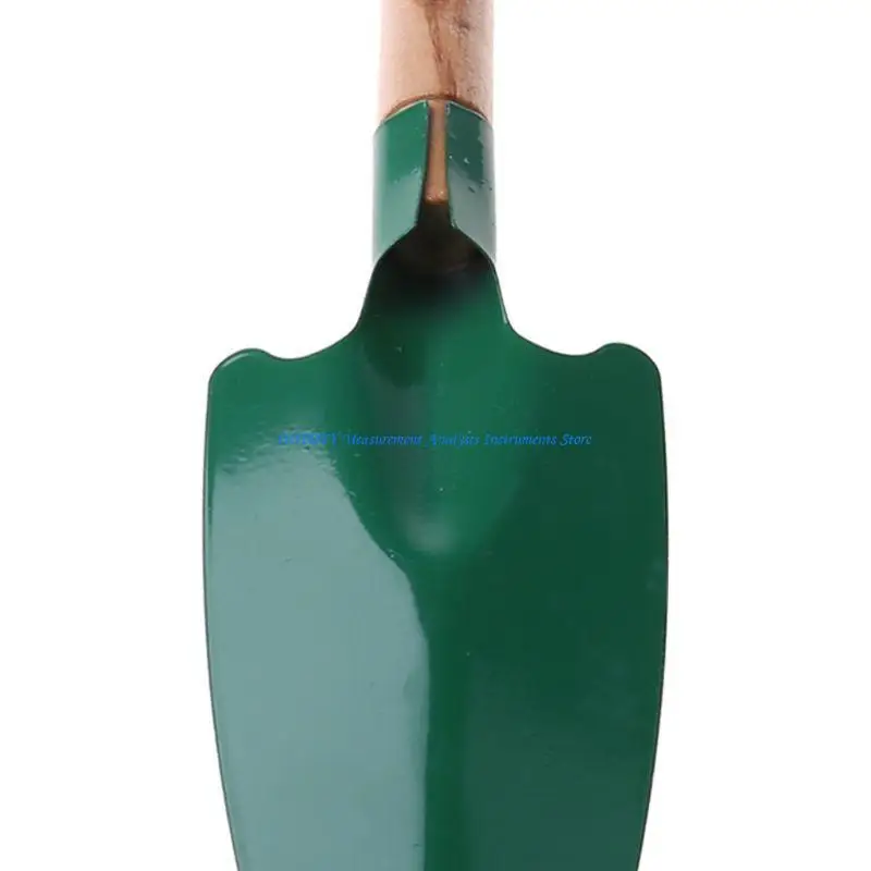 367D Wooden Handle Reinforced Gardening Shovel Loose Soil Planting Easy Use