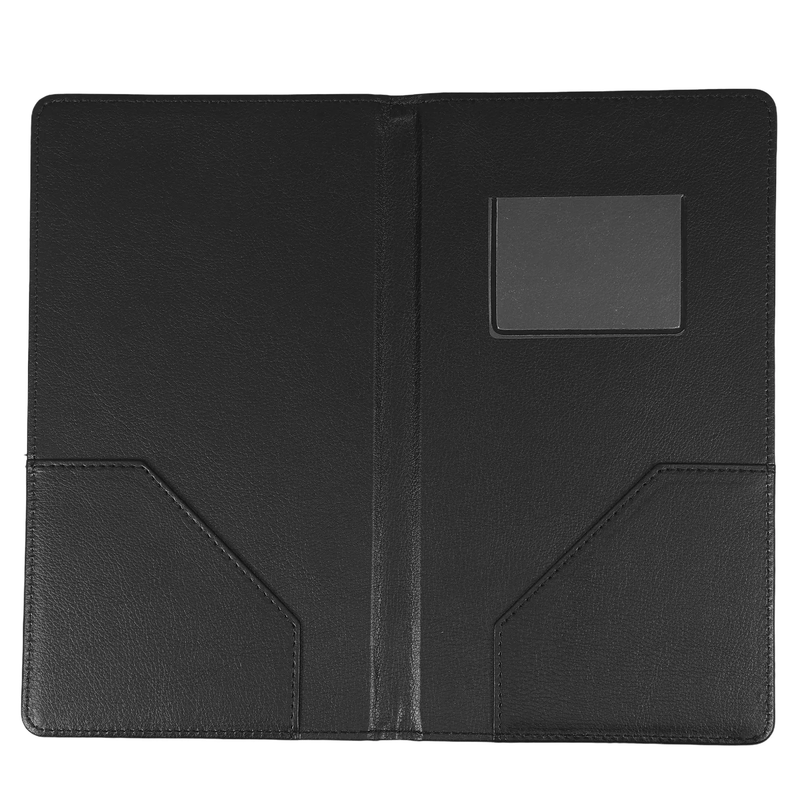 

Stylish PU Menu Folder Organizer for Bars Cafes Restaurants Hotels Holds Drink Menus Wine Lists Bills Portable Sophisticated