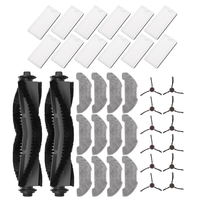 A21F-For AIRROBO P30 / P20 Robot Vacuum Replacement Parts Main Roller Side Brush Hepa Filter Mop Cloth Accessories