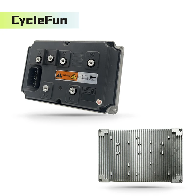 

VOTOL EM300 Brushless DC Controller Peak 700A For 8KW-10KW Hub/PMSM Mid-Drive Motor