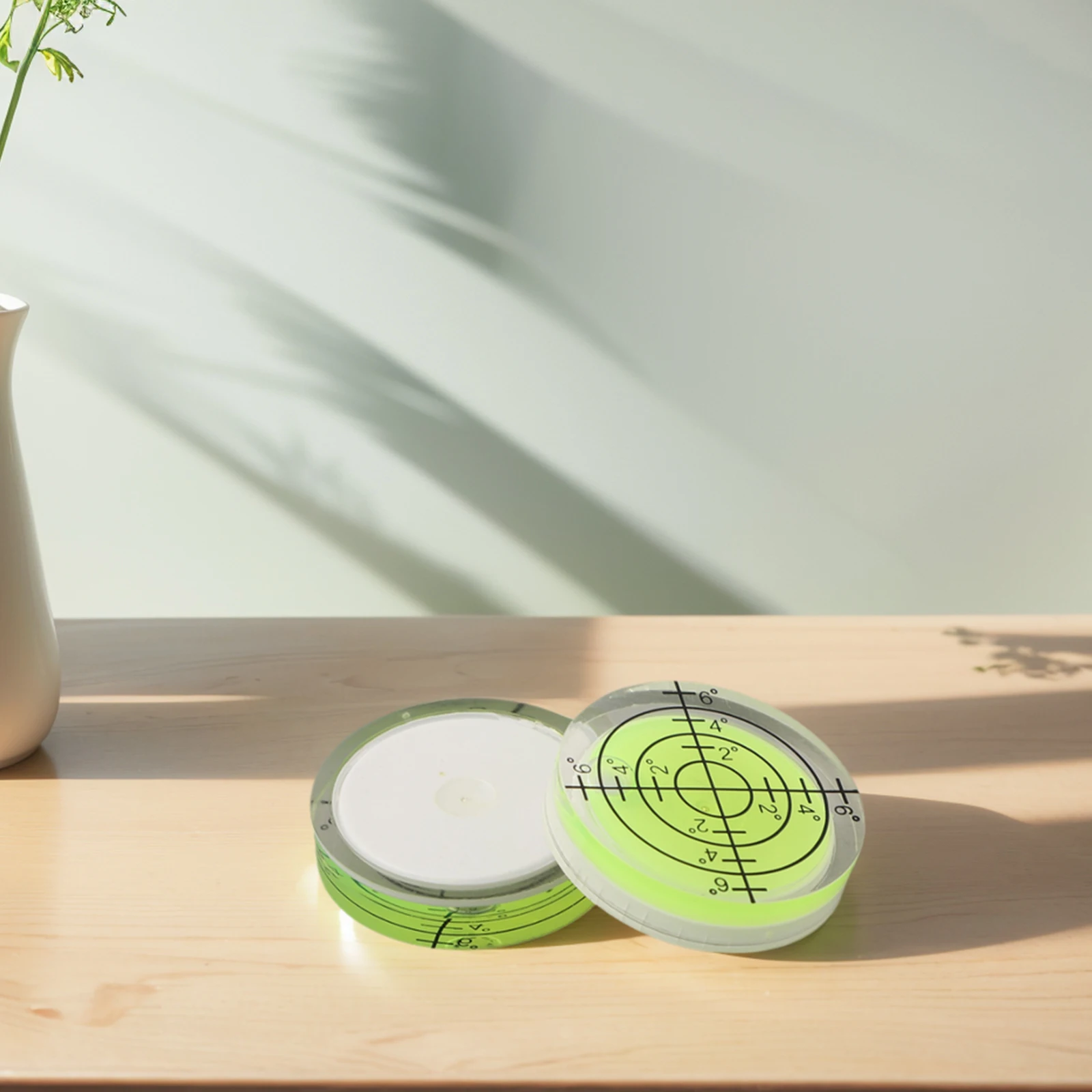 32mm Spirit-Bubble Level Grad Markierung Level Runde Mess Meter Acryl Für Bau Manuelle Werkzeuge Teile