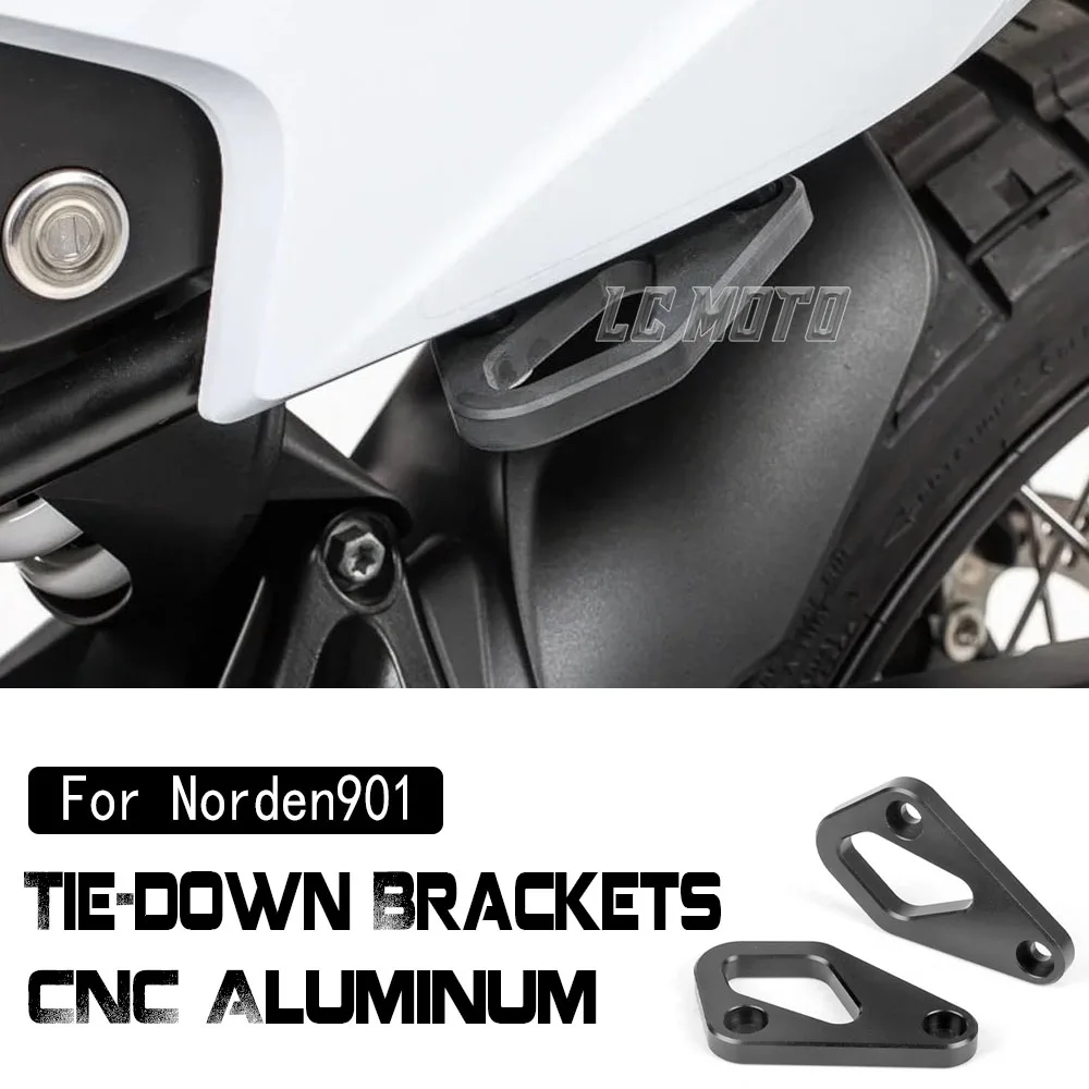 

For 790/890ADV Adventure 2019-2025 Norden901 NORDEN 901Motorcycle Passenger pedal replacement CNC alloy Side Tie Down Brackets