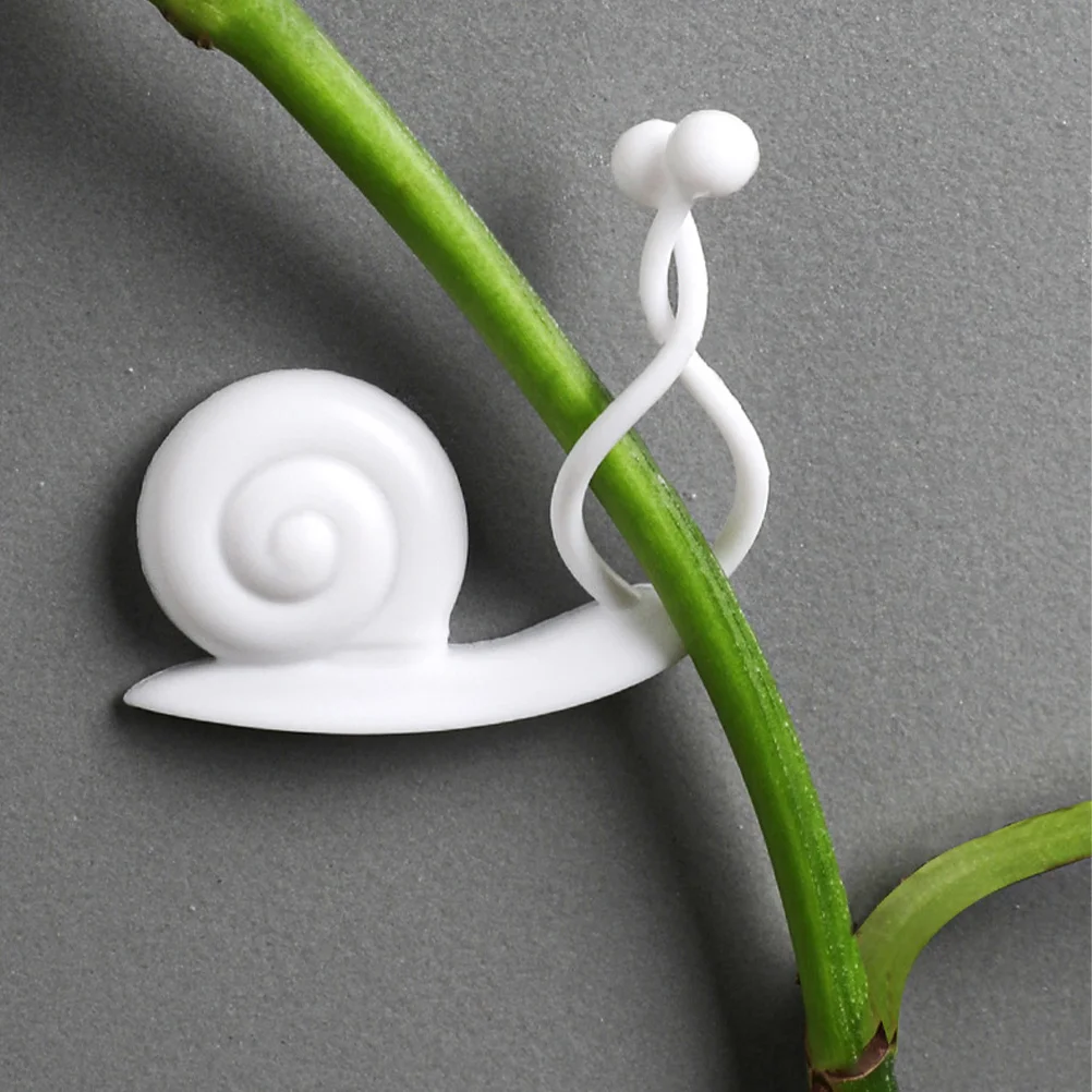 10 Pcs Plant Fixture Holder Green Fixer Indoor Plants Adhesive Fixing Hook Vine Wall