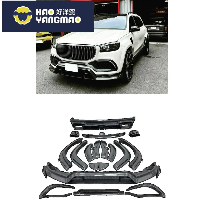 Suitable for FORBenz GLS Maybach Easy-Install Body Kit Dry Carbon Fiber