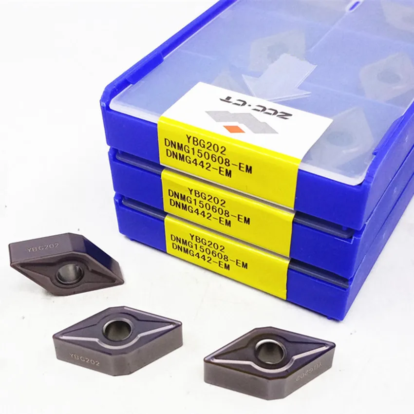 

DNMG150604-EM YBG205/DNMG150608-EM YBG205/DNMG150612-EM YBG205/DNMG150604-EM YBG202/DNMG150608-EM YBG202 ZCC.CT carbide inserts