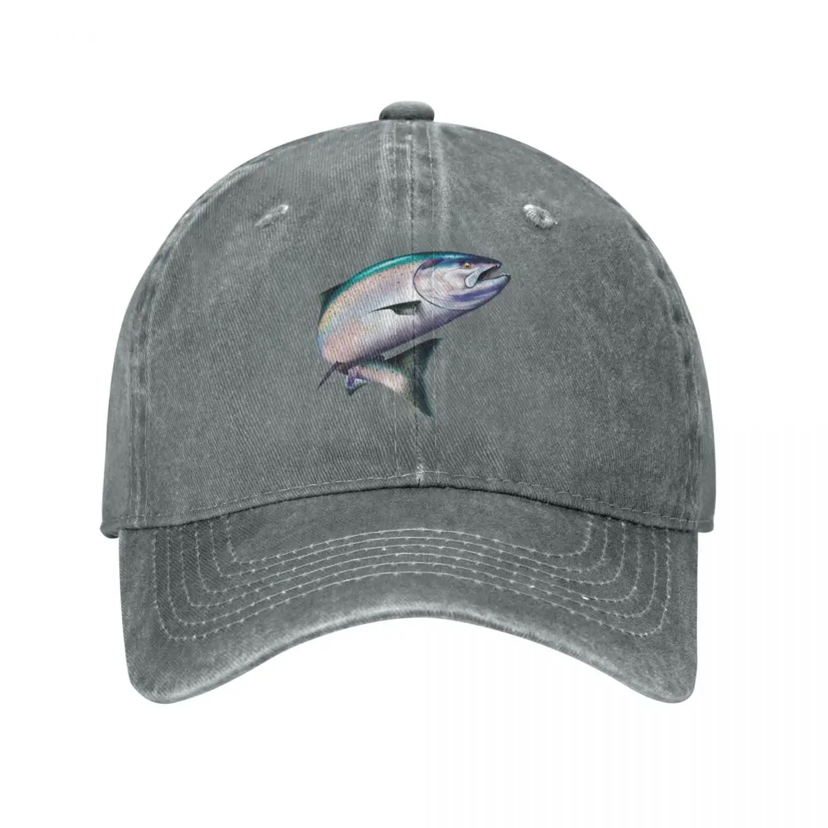 Chinook Salmon Cap Cowboy Hat Beach outing winter hat women Men's