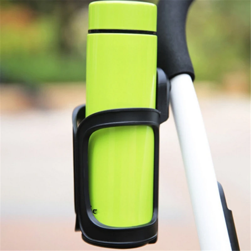 

Baby Stroller Bottle Cup Holder Durable Portable Outdoor Solid Color Travel Trolley Bicycle Accessories