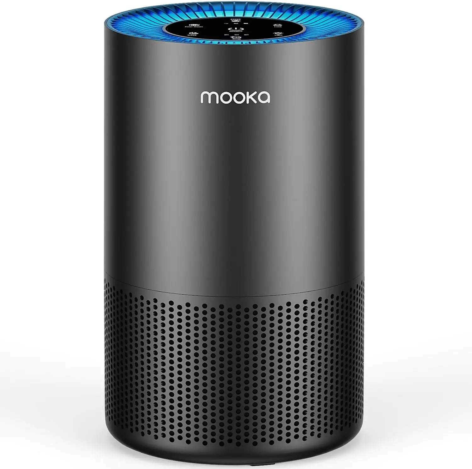 

Очиститель воздуха для больших помещений для владельцев домашних животных, охватывает площадь 1300 кв. футов, с HEPA-фильтром H13, функцией ароматизации и тихой работой (13 дБ)