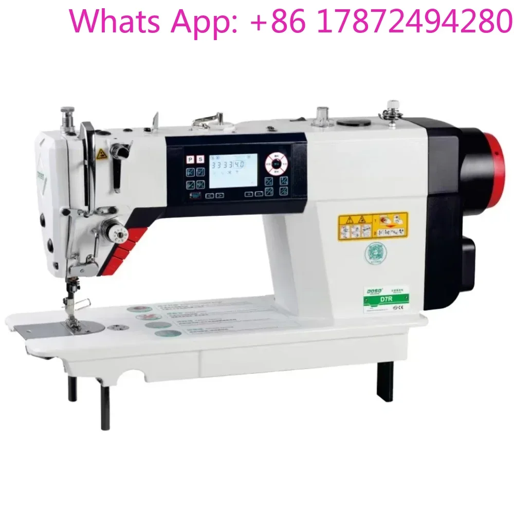 

Single Powerful Direct Drive High Speed D7R Lockstitch Sewing Machine for Industrial Sewing Workshop