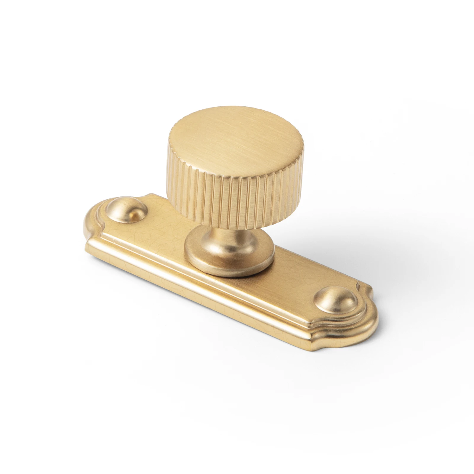 กู-กิ ลูกบิดตู้ทองเหลืองโบราณผ - Furniture Hardware With Backplate บทวิจารณ์และราคา