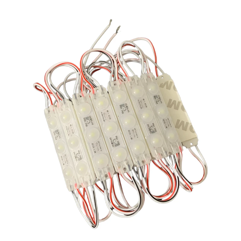 SMD 2835 LED MODULE 200PCS 12V 1.5W Injection Led Module 11000K White WaterproofLight for Christmas Letter Advertising Signs