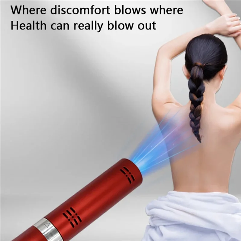 A59E-テラヘルツ治療装置ブロワーワンド健康理学療法プレート電気加熱療法マッサージ英国プラグ簡単インストール