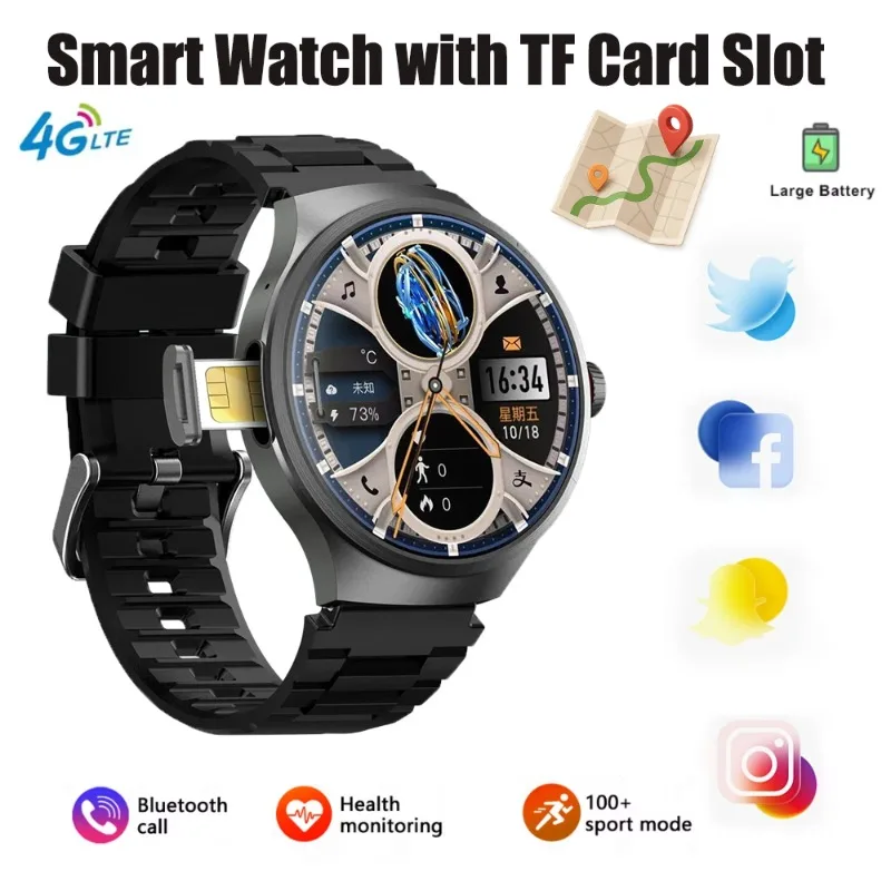 Smart Watch Bluetooth Call Heart Rate Blood Pressure Sleep Monitor 100+ Sports Modes Fitness Watch
