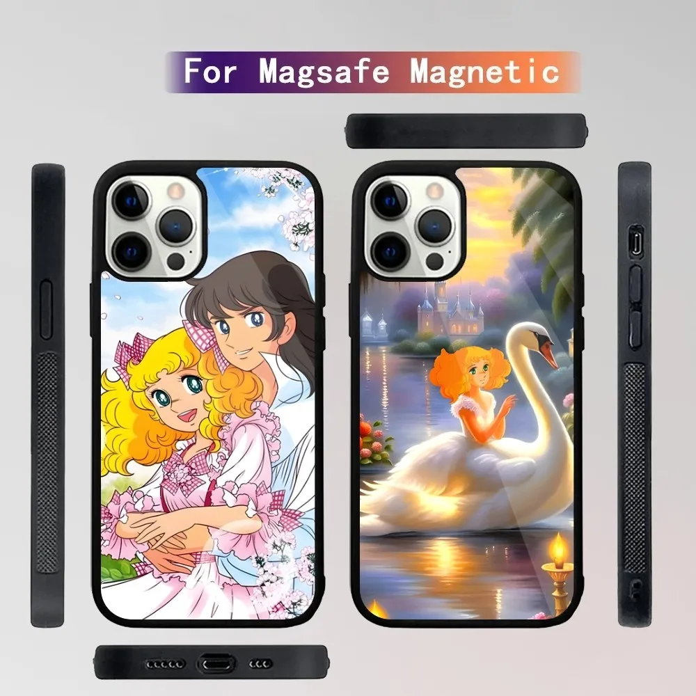 

Candy Candy Anime Phone Case For iPhone 16,15,14,13,12,11,Plus,Pro,Max Mini Magsafe Magnetic Wireless Charging
