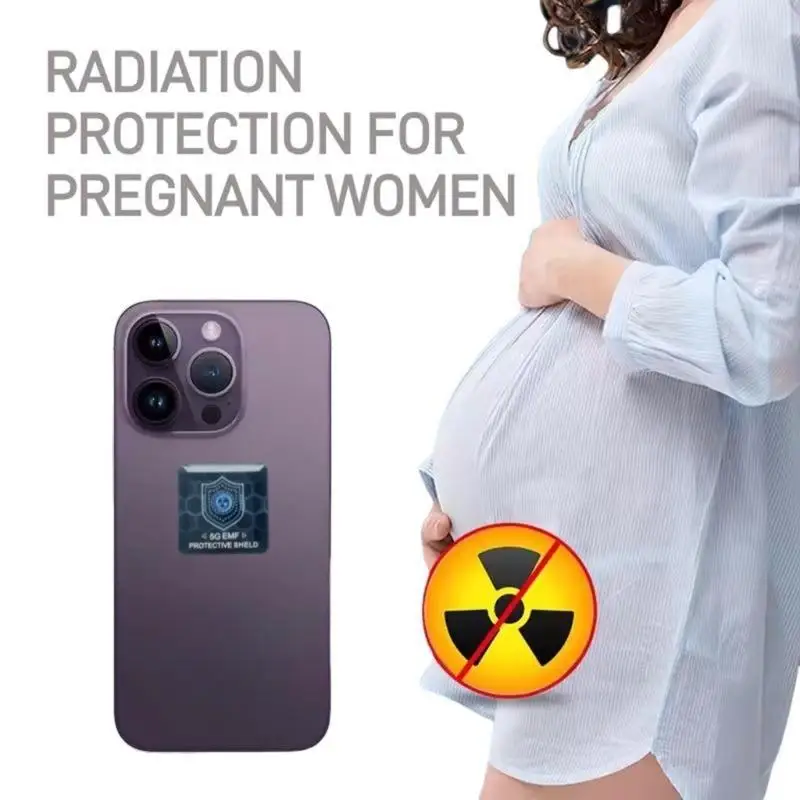 

Наклейка с силиконовым чипом для защиты от радиации для уменьшения воздействия мобильного излучения на все смартфоны D2RC