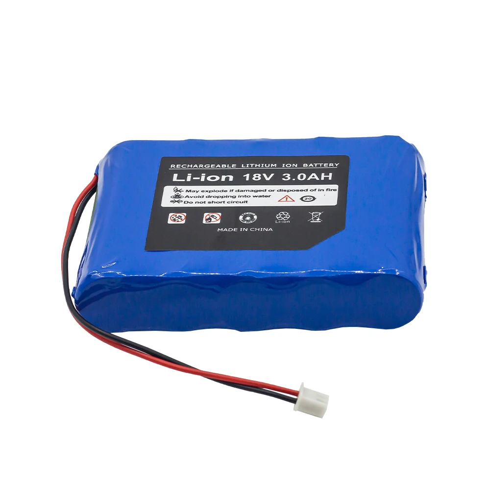 18V 3000MAh แบตเตอรี่ลิเธียม5S1P ขนาดใหญ่ความจุ18650แบตเตอรี่ลำโพงกลางแจ้งของเล่นรถไฟ LED ป้องกันแผ่น CE