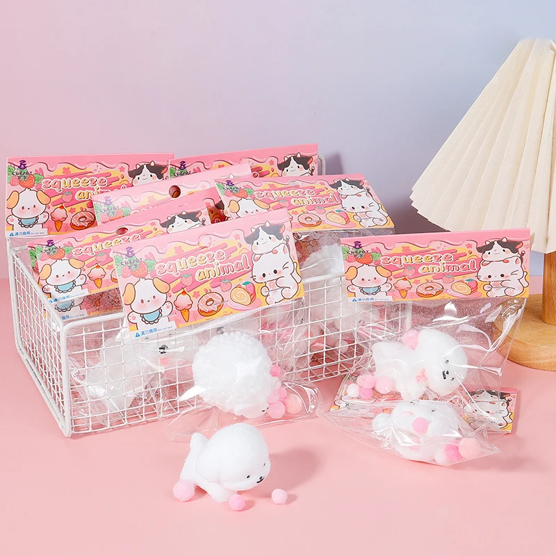 Cartoon Tier matschig Stofftier Mochi Spielzeug niedlichen Hund langsam Rebound Stress abbau Spielzeug für Stress abbau Spielzeug Geschenk