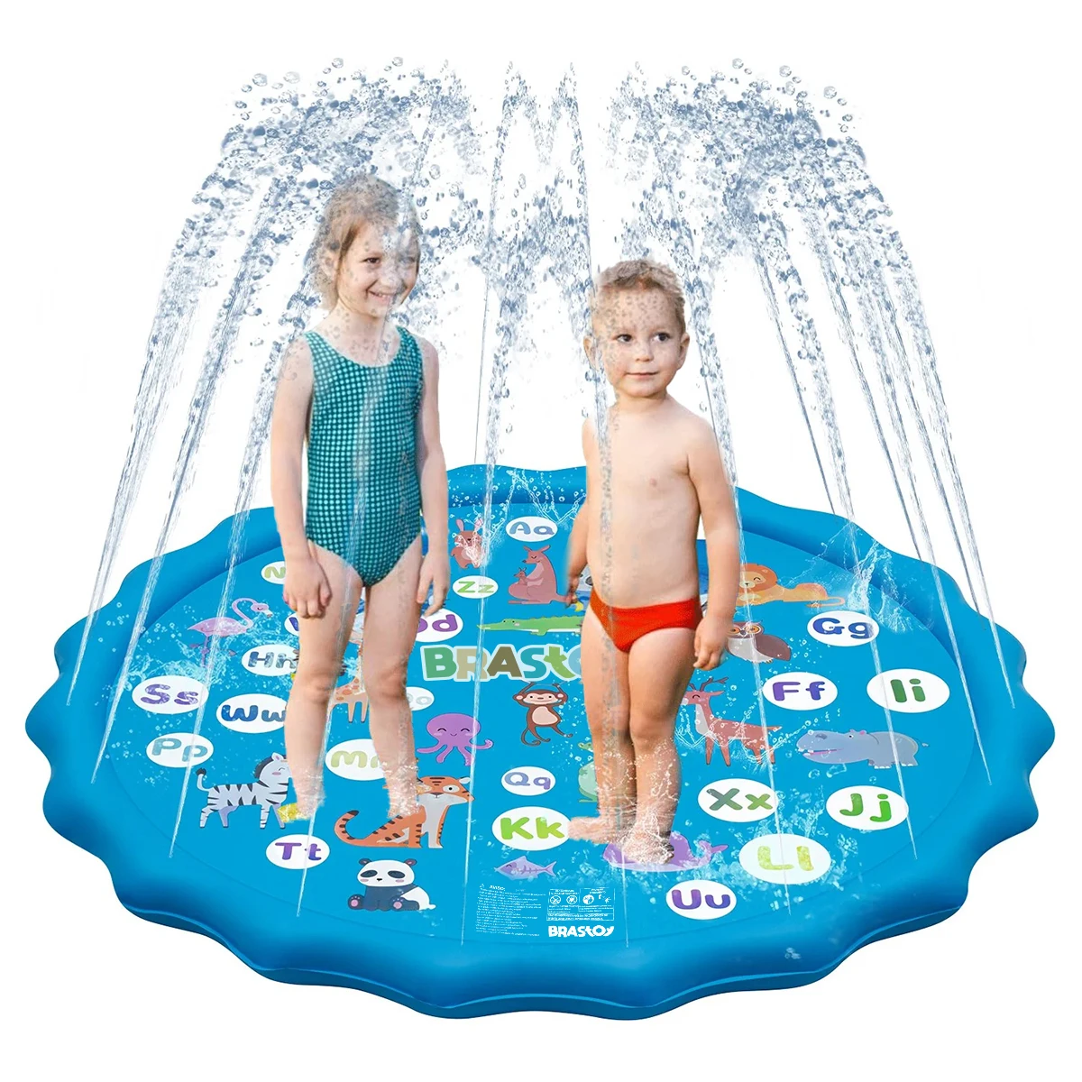 Sprinkler Inflatable Pool 170cm Children Play Water Mat Summer Toy