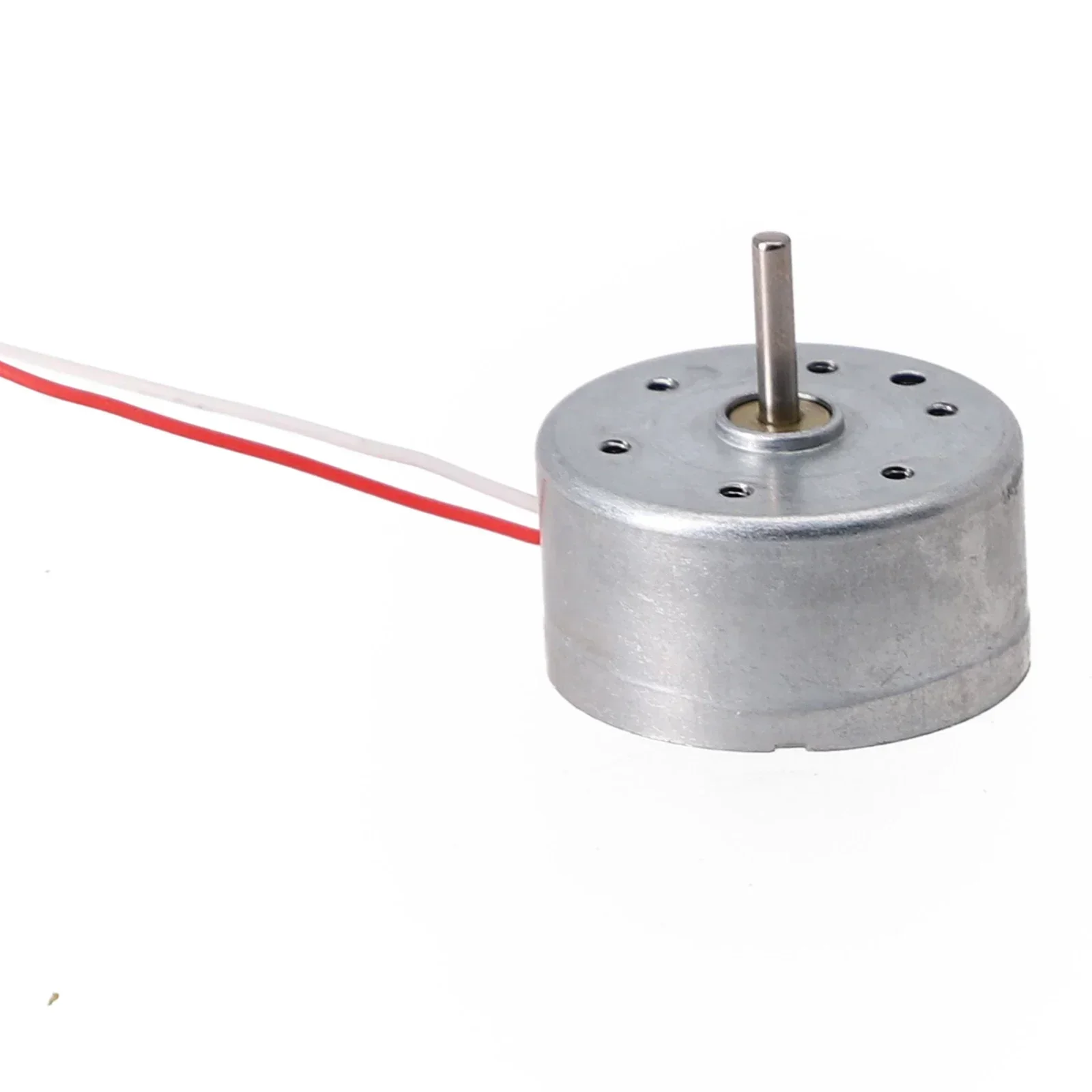 RF-300CA RC-300 DC 3V 5V 6V 10300RPM Mini 24mm Round Electric Motor 2mm Shaft Solar Power Motor DIY Toy Fan Hobby