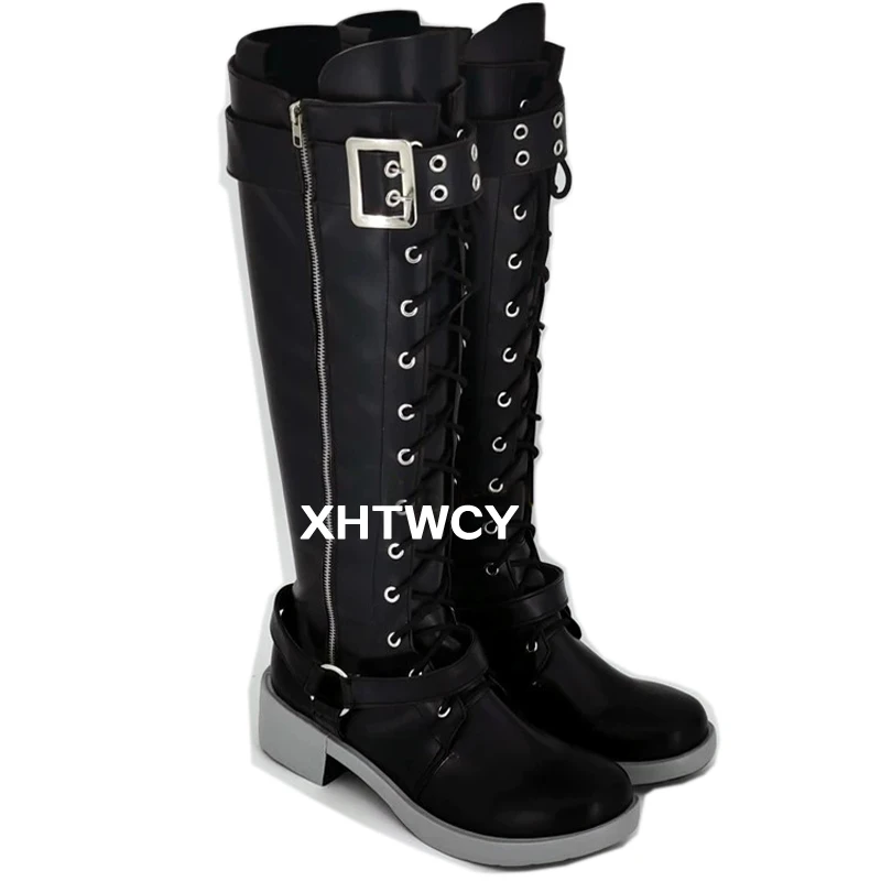 

Anime Futaba Sakura Shoes Cosplay Black Shoes Halloween Custom Made