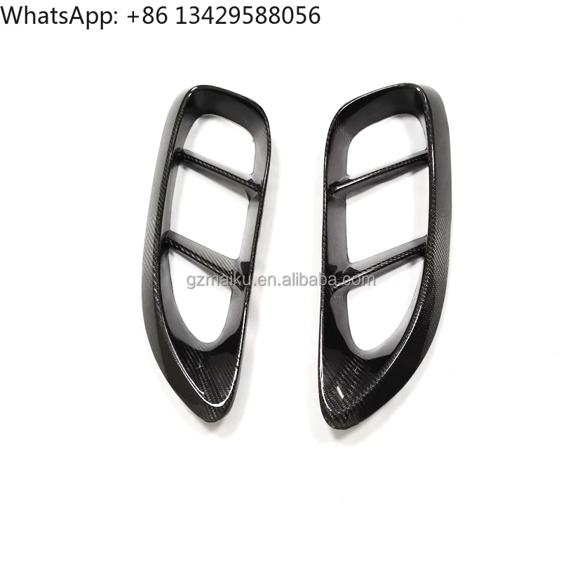 

718 Carbon Fiber Side Air Vents for Porsche 718 Cayman Boxster 2016-2018