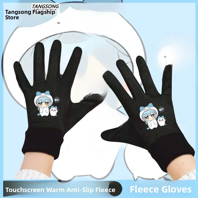 

Warm Fce Lined Cycling Gloves Touch Screen ible Men's Winter Riding Gloves Breathable Waterproof l Song Brand