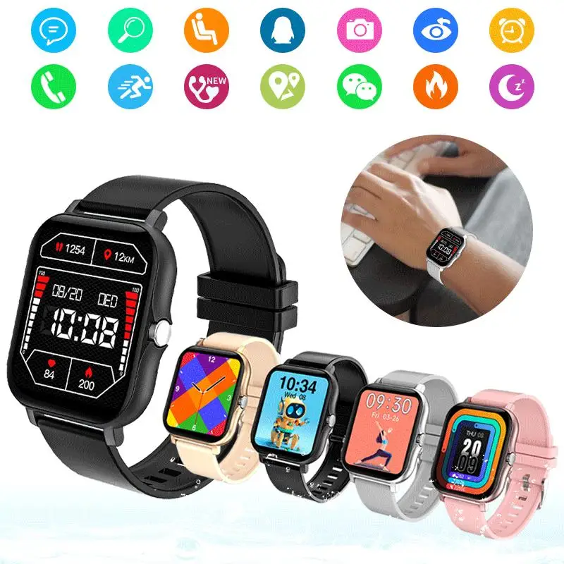 

A sports woman smartwatch compatible with Bluetooth calls, information prompts, and body management on ios and Android systems