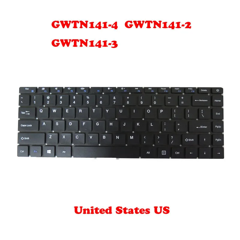 

US Keyboard For Gateway GWTN141-2 GWTN141-3 GWTN141-4 GWTN141-2BK 2BL GWTN141-2PR GWTN141-3BK GWTN141-3GR GWTN141-3PR English