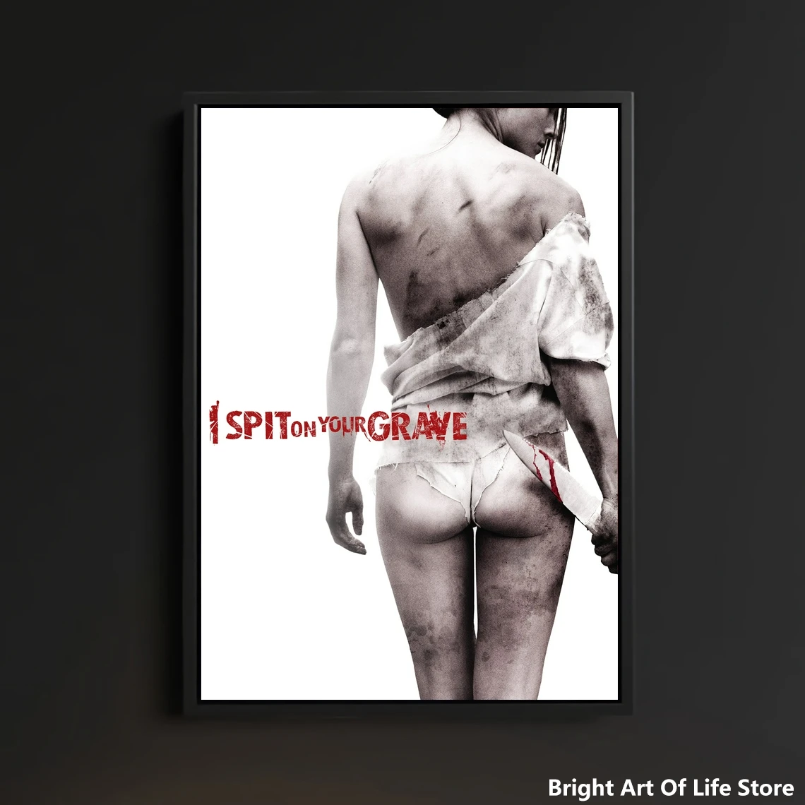 Плакат из фильма «Я плюсь на твою гравировку» (2010), художественная Обложка со звездами, фотопечать на холсте (без рамки)