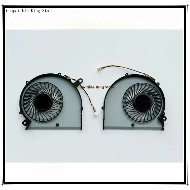 d+New Original Laptop Cooling CPU+GPU Fan for AERO RP64W 14 15 15W 15X V8 X9 Y9 fan BS5005HS-U2M U2N DC5V