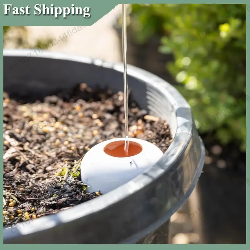 

-A94Z Шарик для полива растений, терракотовый лейковый шип - лейка с медленным высвобождением, 16 унций - самополивающийся шип, 4 шт.