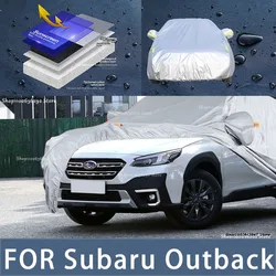 For Subaru Outback Outdoor Protection Full Car Covers Snow Cover Sunshade Waterproof Dustproof Exterior Car accessories