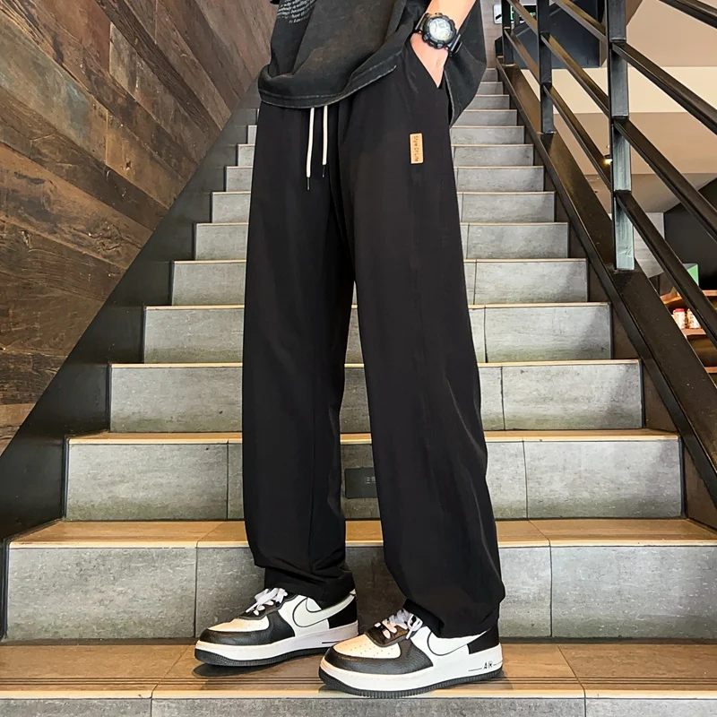 Men's Casual Trouser Men's Clothing Fashion Pants Spring Man Summer Outdoors Sweatpants Streetwear Male Clothes Sportswear