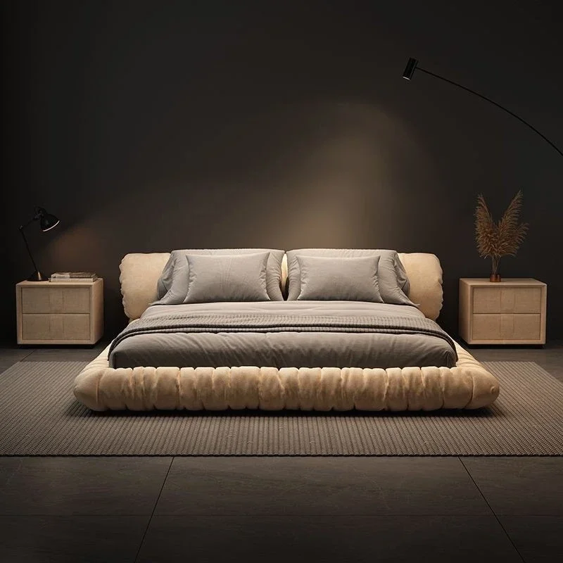 180x200cm frames headboard luxury Wedding Bed king size bedroom roll pack Headboard Bed twin 2 people Designer room furniture