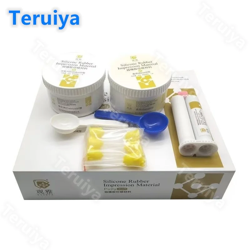 Professional Temporary Crown Resin for Chairside Use | Cartridge-Mixed Handpiece Resin | Easy Mixing, Non-Sticky & Fast Setting