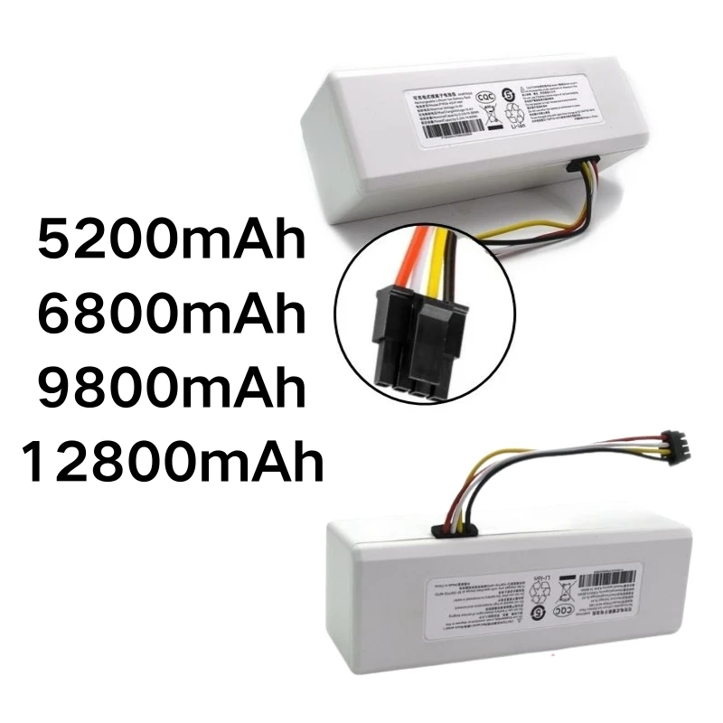 

NEW 14.4V 12800mah P1904-4S1P-MM Battery For Xiaomi Mijia 1C STYTJ01ZHM Robot Vacuum Mop Cleaner Accessories battery