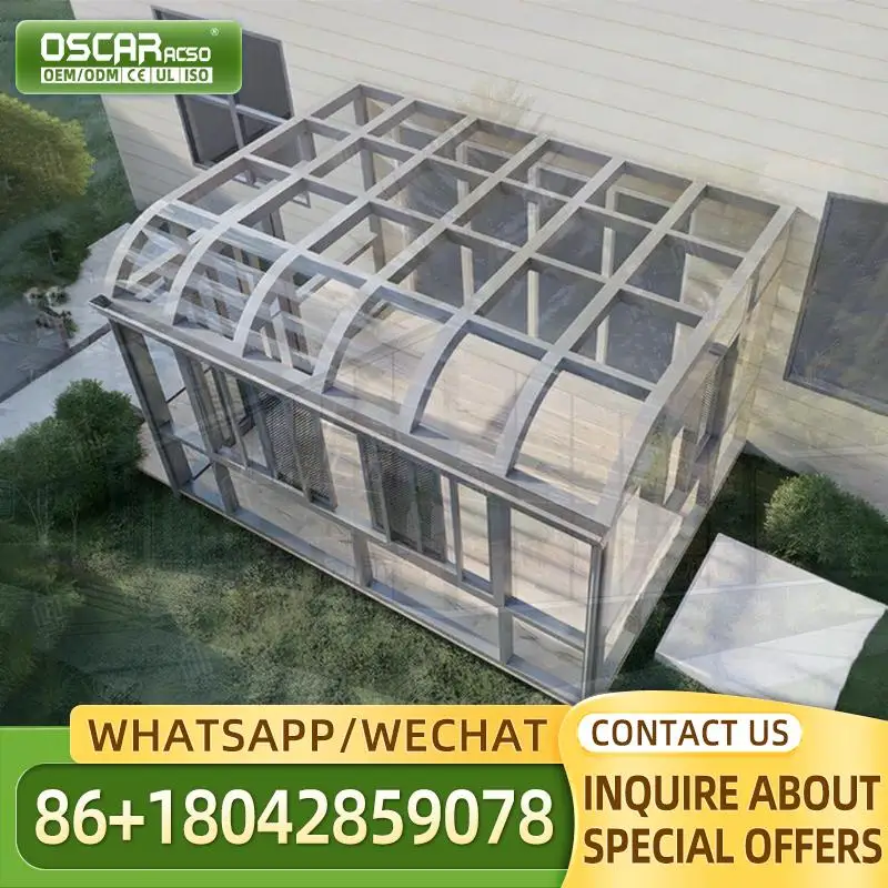 

Устойчивый выдвижной уличный солнечный комнат для сада, патио, солнечной комнаты на заднем дворе