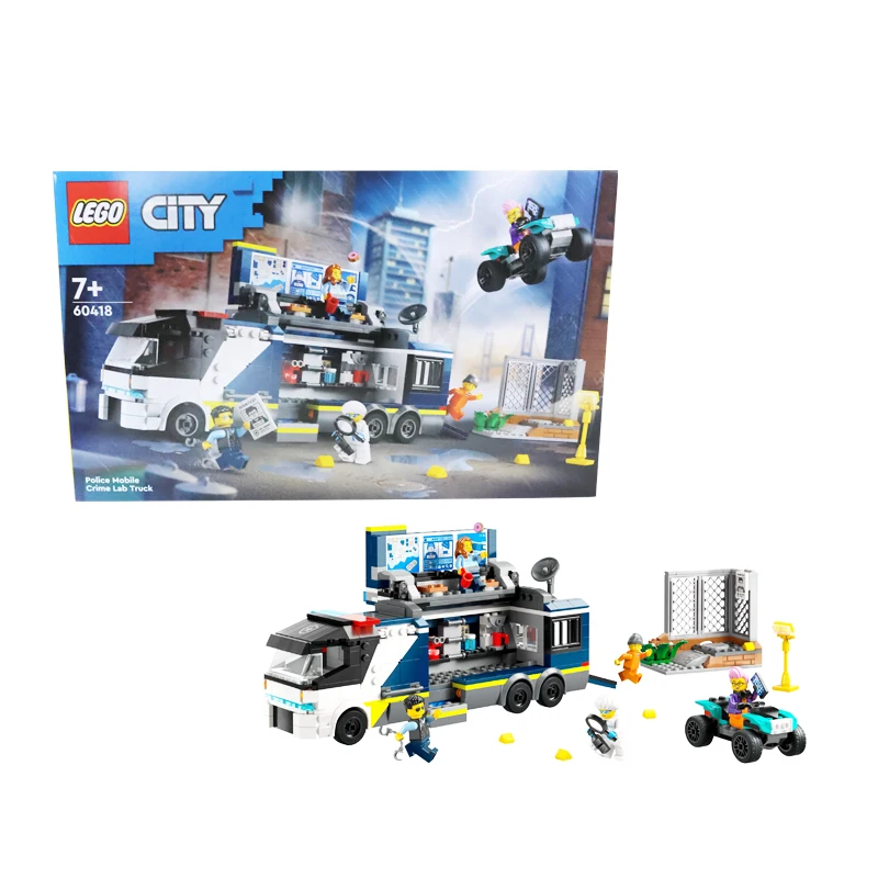 

LEGO 60418 City Police Mobile Crime Lab Truck Toy