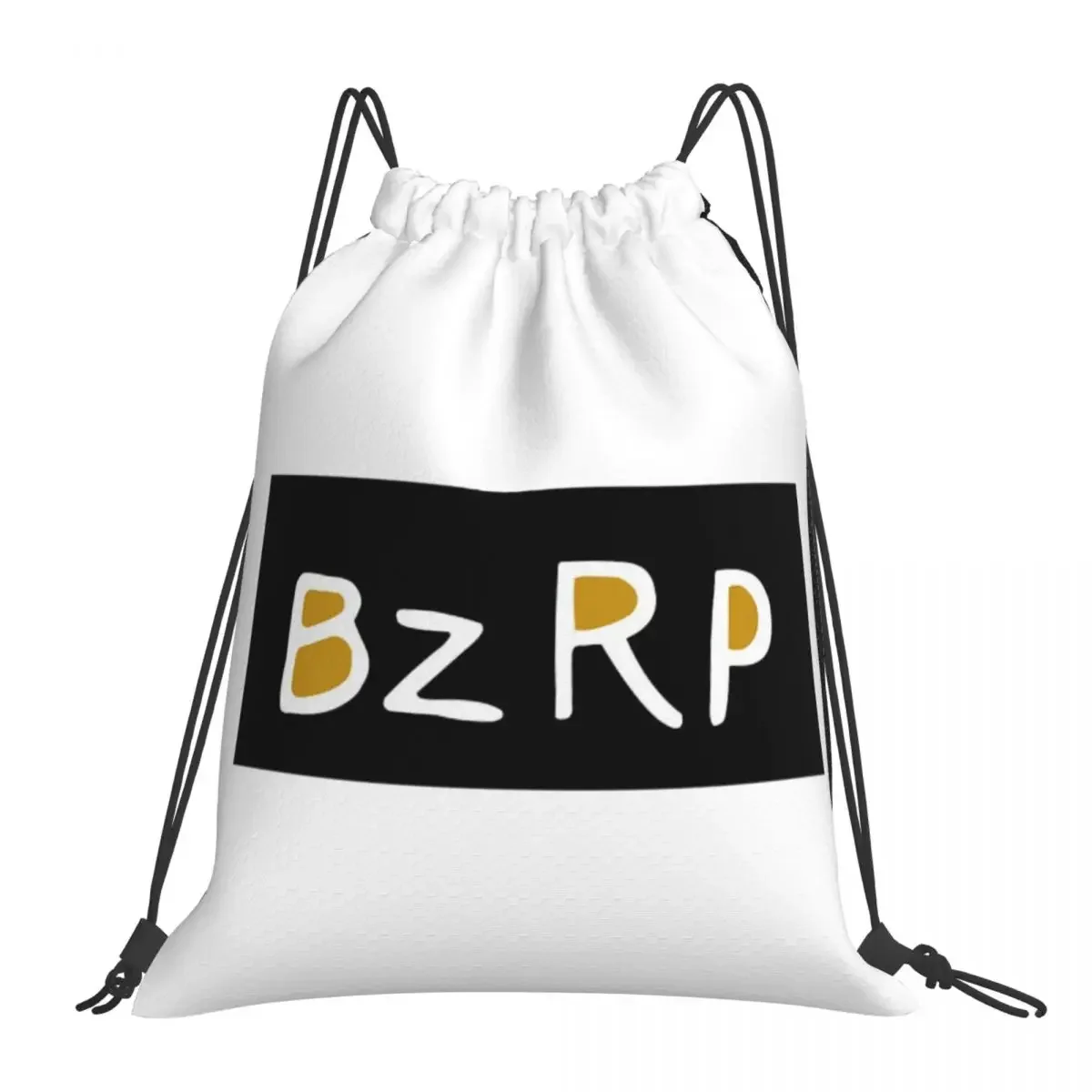 

Bizarrap BZRP Backpacks Casual Portable Drawstring Bags Drawstring Bundle Pocket Shoes Bag BookBag For Man Woman School